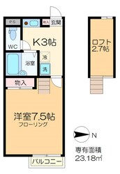 メインシティガーデン　ベレノスの物件間取画像